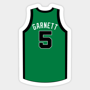 Kevin Garnett Boston Jersey Qiangy Sticker